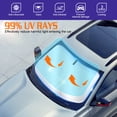 thumbnail image 6 of 1x Auto Windshield Sunshade Reflective Sun-Shade Car Cover Visor Wind Shield, 6 of 12