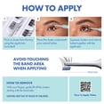 thumbnail image 3 of Eyelashes i-Envy Press&Go, impermeables, autoadhesivas, 22 racimos, 3 of 9