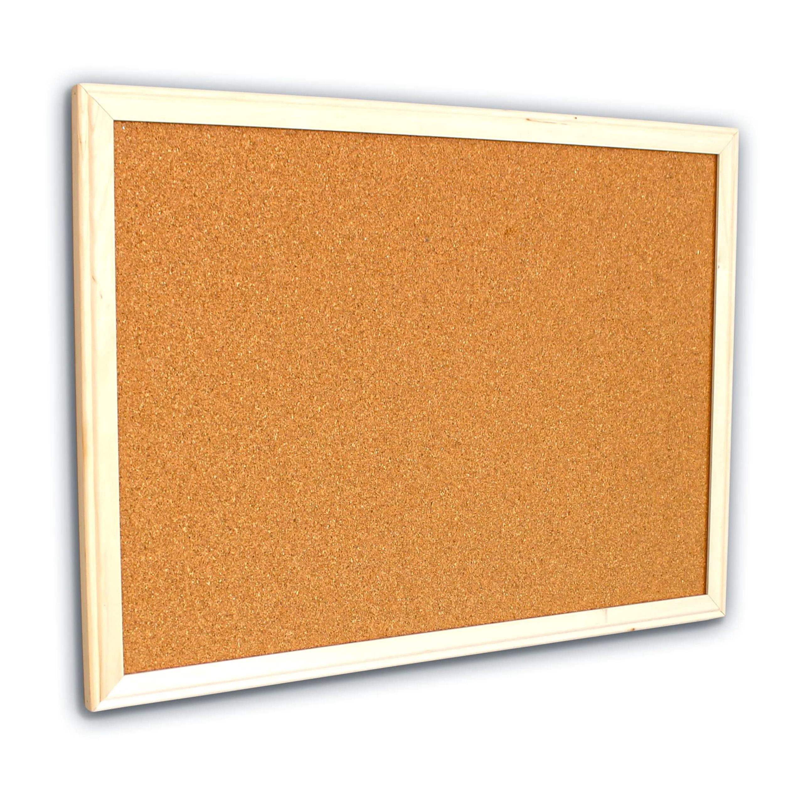 Home, Office And Classroom Indoor 18 X 24 Wood Framed Cork Board