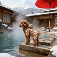 thumbnail image 6 of Gytml Dog Coat, Warm Dog Jacket, Full Body Winter Coat Snowsuit For Dogs, Waterproof Puppy Puffer Jacket Snow Coats With Legs, Cold Weather Coats For Small Dogs Gold-L, 6 of 6