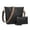 7651-Black, variant on Women Fashion Handbags Wallet Tote Bag Shoulder Bag Top Handle Satchel Purse Set