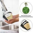 thumbnail image 4 of 2 PCS 304 Gold Steel Coffee Filter 10cm Permanent Coffee Filter Rust Proof Reusable Corrosion Reusable Coffee Dripper for Coffee Maker Kitchen Office Cafe Bakery, 4 of 5