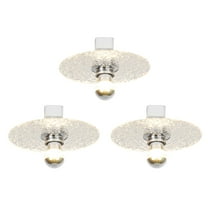 Kiven L-Type Track Lighting Pendants,3 Pack L Track Pendant Lights with Anti-Glare Bulb,Farmhouse Track Lighting Fixture for Kitchen Cafe Hallway, E26 Socket