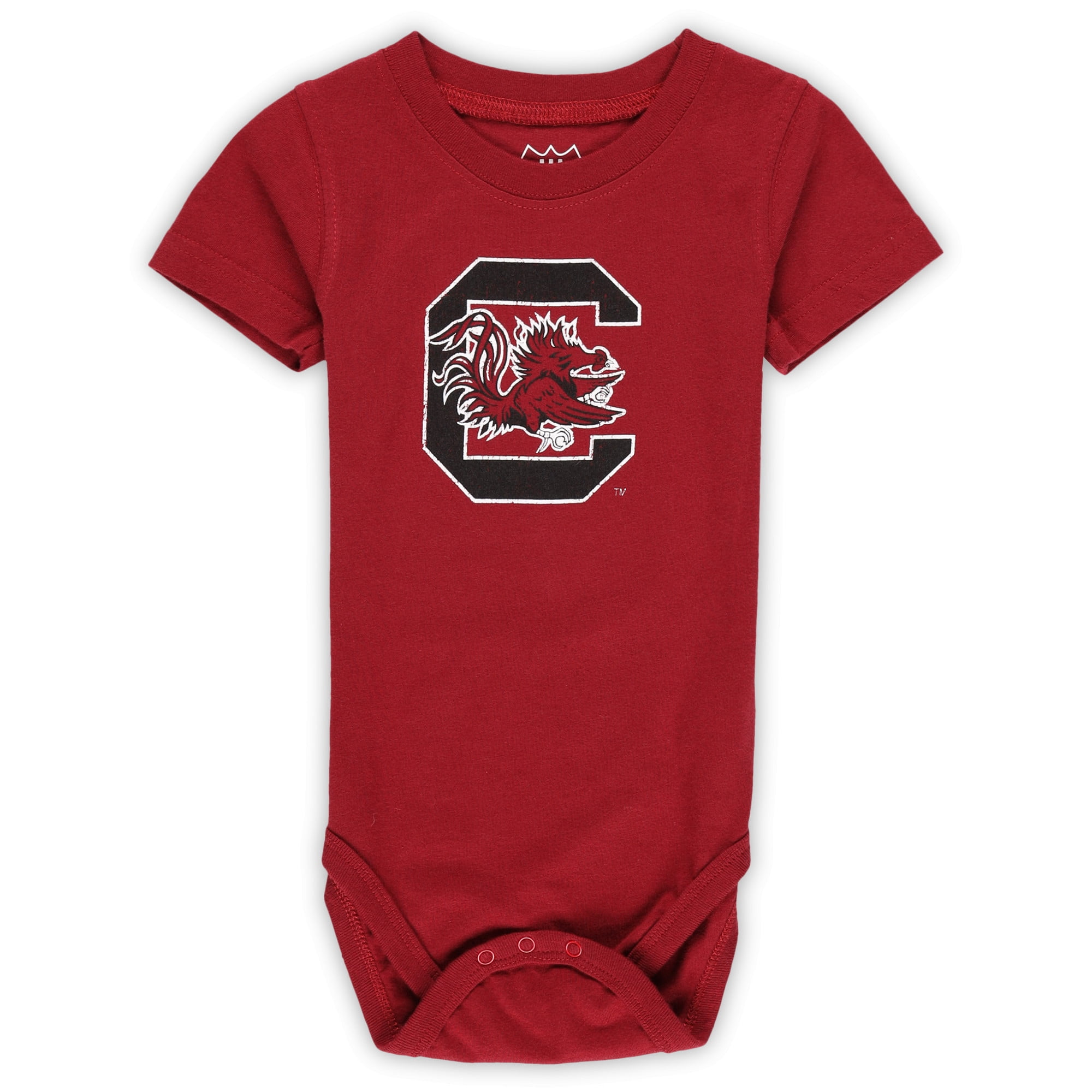 Infant Wes & Willy  South Carolina Gamecocks Three-Pack Bodysuit Set