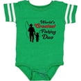 thumbnail image 3 of Inktastic World's Greatest Fishing Duo Boys or Girls Baby Bodysuit, 3 of 5