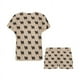 thumbnail image 3 of Conjunto de pijama corto para mujer con estampado de Mastines Tibetanos LKS301, 3 of 4
