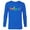 Royal, variant on Character Line Up Pride - Long Sleeve T-Shirt for Men - Customized-White