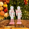 thumbnail image 2 of 4pcs Christmas Nutcracker Adornments Xmas Hanging Pendants Nutcracker Desktop Decoration, 2 of 5