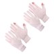 thumbnail image 1 of Guantes de Sol Uxcell para Mujeres, Protección de Manos Transpirables para Actividades al Aire Libre con Pantalla Táctil Antideslizantes 9" & 4Pcs & Seda Helada & Rosa Púrpura, 1 of 7