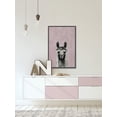 thumbnail image 5 of Llama Style Floater Framed Painting Print on Canvas, 5 of 6