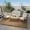 Gray-Armchair, variant on 4Pcs Outdoor Conversation Sets with 2 Armchairs, 1 Loveseat & 1 Coffee Table, Patio Sectional Chat Set