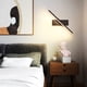 thumbnail image 4 of Aplique de pared LED con luz de lectura de 6 W,lámpara de pared con temperatura de color ajustable y rotación de 330 grados para cabecero de dormitorio o sala de estar., 4 of 8