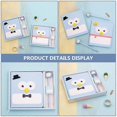 thumbnail image 2 of Notebook Pen Set Ideal For Children And Friends In Sky-Blue Featuring A Cover And Perfect For Writing 1 Set, 2 of 4