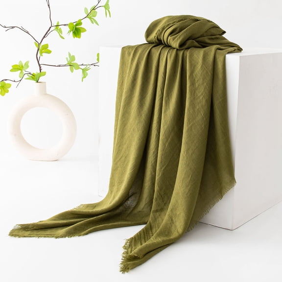 Lepsheexh Scarf for Women Solid Thin Stylish Long Scarf Multi Scene Sun Protection Scarf for Indoor And Outdoor Female Use