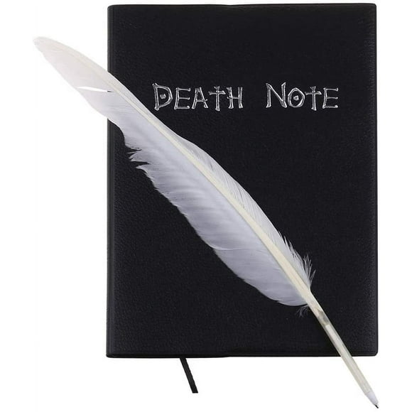 New Death Note Cosplay Notebook & Feather Pen Book Animation Art Writing Journal