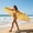Yellow, variant on Stripe Beach Towel - Microfiber Beach Towel Sand Free Quick Dry Swim Pool Towel - 40x70inch Lightweight Travel Bath Towel, Camping