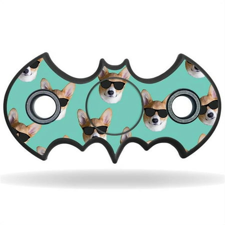 MightySkins FYBATSP-Cool Corgi Skin for Fidget Hand Tri-Spinner - Cool Corgi
