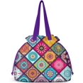 thumbnail image 4 of Lunch Bag for Women Insulated Womens Drawstring Lunch Bag for Work, Stain-Resistant Large Lunch Box for Women with Containers, Cinch Closure Cromwell Bag Black Man Reusable Lunch Bag Office, 4 of 4