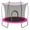 Pink, variant on Alvantor 55" Trampoline for Kids, Small Trampolines with Enclosure Net for Indoor Blue