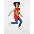 thumbnail image 4 of Super Mario Galaxy Movie Boys Bowser Graphic Muscle Tank Top, Sizes 4-18, 4 of 10