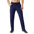 thumbnail image 2 of ASUDESIRE Men's Sweatpants Quick Drying Open Bottom Active Athletic Casual Pants Jogger Running Workout Gym Pants with Pockets, 2 of 7