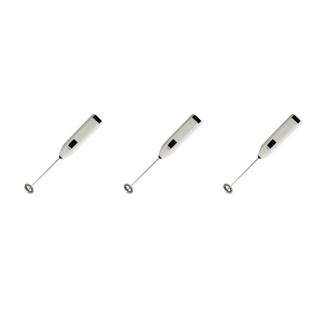 Billuyoard Espumador de café Bebida de acero inoxidable Cocina eléctrica Batidor de huevo Agitador de mano manual para hornear Type1 NO1