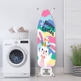 thumbnail image 3 of HELLHERO Soft Fabric Ironing Board Cover Non-Slip Easter Bunny Pattern for Household Items 15x54 Inch, 3 of 4
