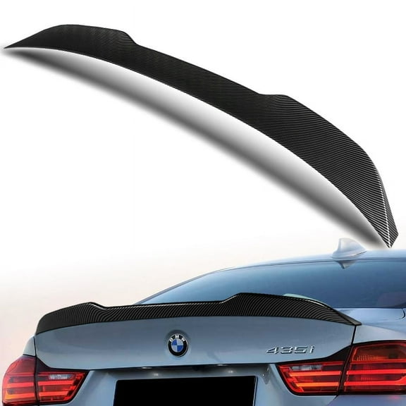 W-Power For 2014-2020 BMW 4-Series F32 Coupe Carbon Look Trunk Spoiler V-Style