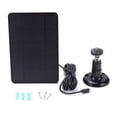 thumbnail image 7 of 2X Waterproof 10W Solar Panel Charger for Home Security Camera Solar Cells Powered Charger with Charging Cable,Black, 7 of 7