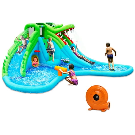 crocodile water slide