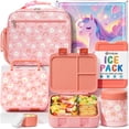 thumbnail image 1 of Set de loncheras Fimibuke Bento para niños con termo de 960 ml y bolsa, 1 of 9