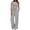 A-Gray, variant on Summer 2 Piece Outfit Set for Women Ruched Short Sleeve Tops and Wide Leg Pants with Pockets Casual Tracksuit Sets Ladies Loungewear