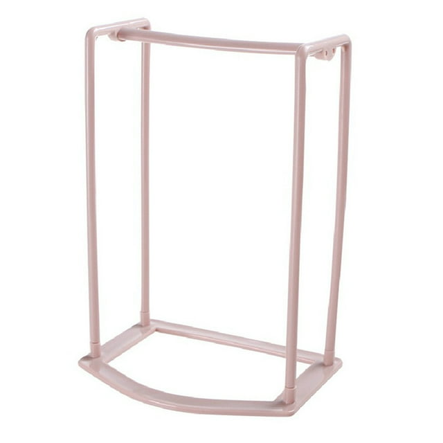 CQCYD Clothes Hanger Organizer, Pink Hanger Storage Rack, Plastic Clothes Hanger Holder for Closet Space Saving, Hanger Management for Wardrobe Bedroom Laundry Room