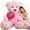 Heart-pink, variant on MorisMos Brown Giant Teddy Bear 6ft Stuffed Animal "I Love You" Red Heart Jumbo Human Size Teddy Bear