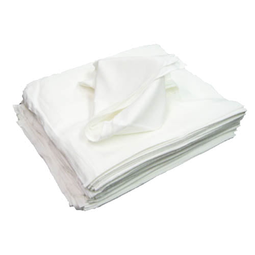Basics 100% Cotton Quick-Dry Hand Towel, 8-Pack, White, 28 x 16