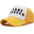 thumbnail image 7 of CROP DUSTER Funny Novelty Trucker Hat | Printed Statement Baseball Cap, Adjustable & Lightweight, 7 of 7