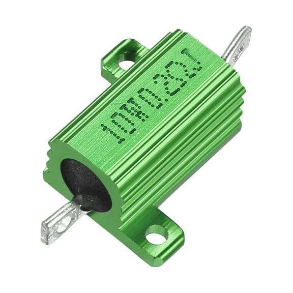 Aluminum Case Resistor 10W 0.2 Ohm Green Wirewound for  Rod Post 10W0.2RJ
