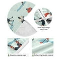 thumbnail image 4 of Yayeee Christmas Tree Skirt 35 inches for Xmas Tree Holiday Party Decoration, Ice Play, 4 of 6