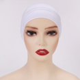 thumbnail image 1 of Gorra cilíndrica monocromática modal, gorra de base, gorra de cuello de mujer de algodón mercerizado de alta elasticidad, 1 of 6