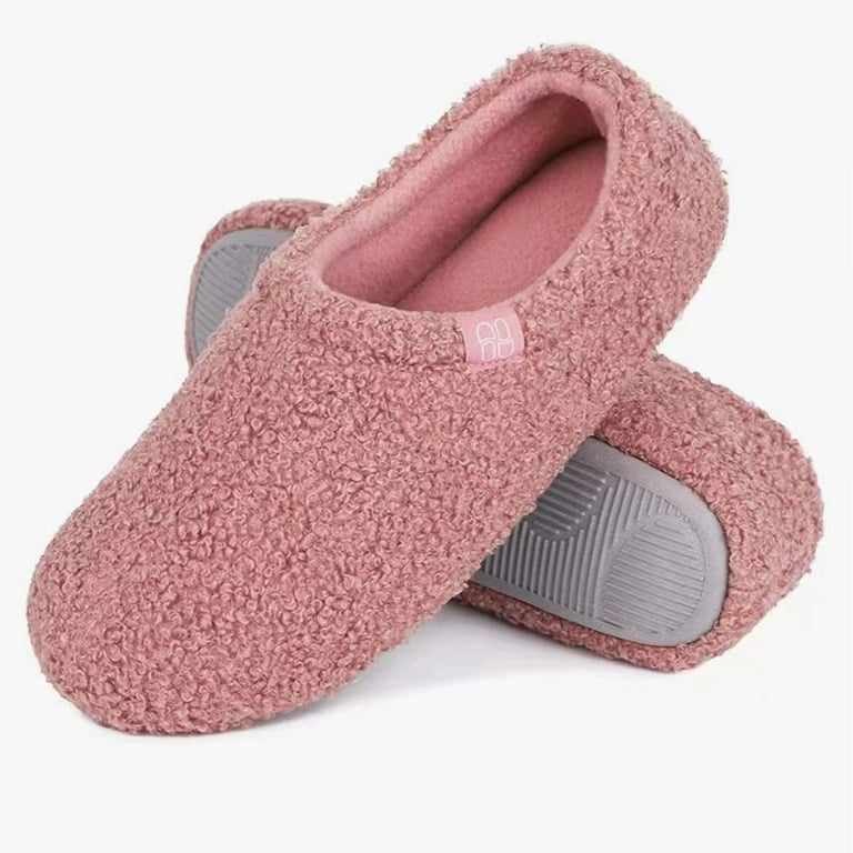 House Slippers For Women Washable Cotton Linen Home Slippers