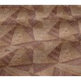 thumbnail image 5 of oneOone Cotton Jersey Brown Fabric Abstracts Craft Projects Decor Fabric Printed By The Yard 58 Inch Wide, 5 of 5
