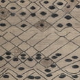 thumbnail image 1 of Ahgly Company Indoor Square Abstract Coffee Brown Abstract Area Rugs, 8' Square, 1 of 6