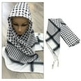 thumbnail image 6 of SIEYIO Trendy Prayer Scarf Shawl for Men Women, Tassels Head Scarf Unisex Shemagh, 6 of 11