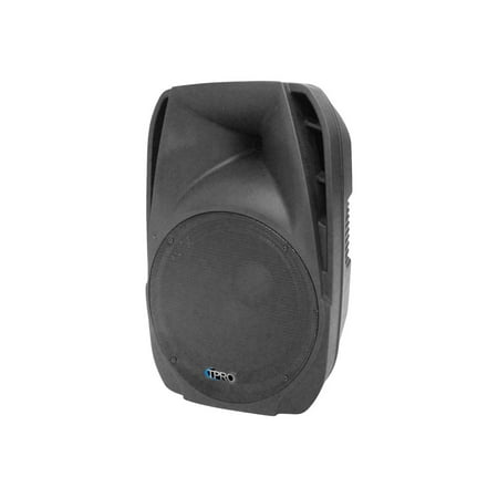 Technical Pro Two way Active Loudspeaker ABS Molded 15" Two way Active Loudspeaker with LCD Display and USB / SD Card Inputs & Bluetooth Compatibility