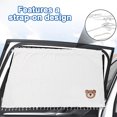 thumbnail image 4 of 2 uds estilo oso cortina trasera para coche cortina de sombra tipo ventosa cortina dentro del coche, 4 of 5