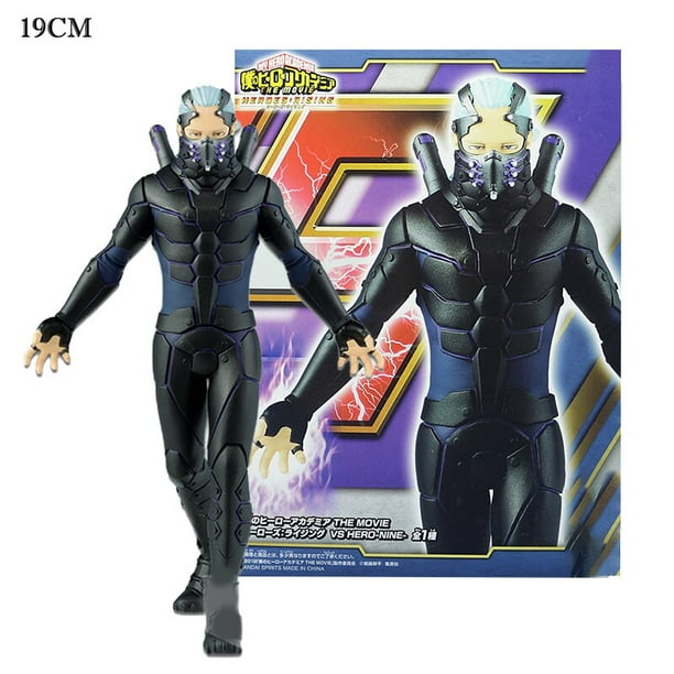 Anime Academia My Hero figura Bakugou Katsuki figura Midoriya Izuku Dabi Aizawa Shouta Boku no Hero Academia figuras de acción de juguete Gong Bohan LED