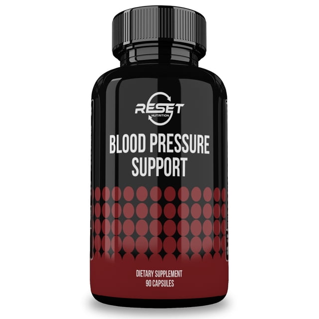 Reset Nutrition Blood Pressure Support | 90 Servings | 90 Capsules
