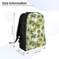 thumbnail image 4 of Fuzoiu Green Hawaii Palms Print Laptop Backpack,Work Business Backpacks, Large Capacity Nurse Bag College Bookbag for School, Waterproof Casual Daypack for Travel, 4 of 8