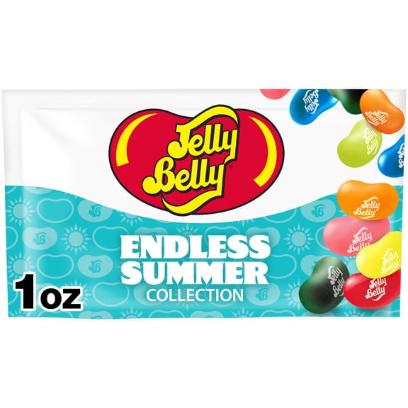 Jelly Belly Endless Summer Jelly Bean Collection -1 oz Bags, 30-Count Case - Genuine, Official, Straight from the Source