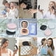 thumbnail image 5 of (black)pocket Makeup Mirror With Magnification, Compact Mirror With Rechargeable And Dimmable Led, Gift For Girls/women, 5 of 5